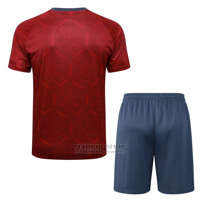 Chandal del Sao Paulo Manga Corta 2025-2026 Rojo - Pantalon Corto